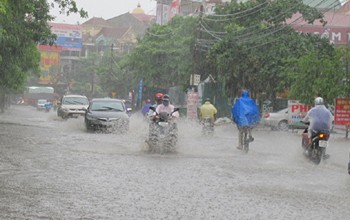 Rainy weather will prevail in the country for the next few days due to the low pressure zone (Photo: Dantri) Rainy weather will prevail in the country for the next few days due to the low pressure zone (Photo: Dantri)